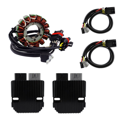 Photo of SPLYT Dual Stator + REVOLT Regulator + Harness for Yamaha YXR 700 Rhino | YXM / YXC 700 Viking 2008-25 | 1XD-81410-00-00 by RM STATOR - Premium for UTVs / Side by Sides