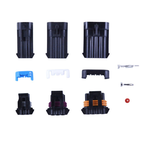 Photo of 168 pcs Delphi Weather Pack Starter Kit Replacement for 2-Way / 3-Way / 5-Way / 6-Way Connector WeatherPack Aptiv by RM STATOR - Premium for UTVs / Side by Sides