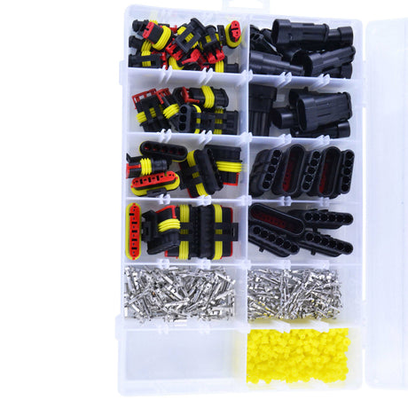 Photo of 384 pcs Connector AMP Kit Replacement for TE Connectivity AMP Superseal 2-Way / 3-Way / 5-Way / 6-Way Superseal by RM STATOR - Premium for UTVs / Side by Sides