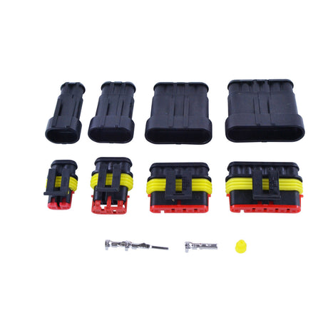 Photo of 384 pcs Connector AMP Kit Replacement for TE Connectivity AMP Superseal 2-Way / 3-Way / 5-Way / 6-Way Superseal by RM STATOR - Premium for UTVs / Side by Sides