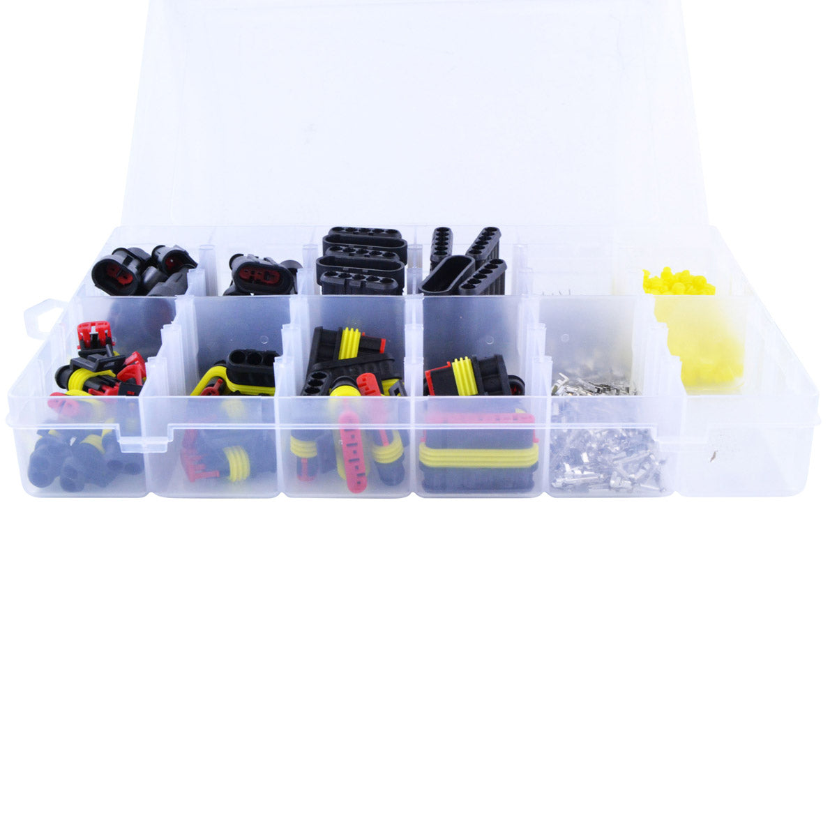 Photo of 384 pcs Connector AMP Kit Replacement for TE Connectivity AMP Superseal 2-Way / 3-Way / 5-Way / 6-Way Superseal by RM STATOR - Premium for UTVs / Side by Sides