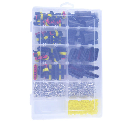 Photo of 384 pcs Connector AMP Kit Replacement for TE Connectivity AMP Superseal 2-Way / 3-Way / 5-Way / 6-Way Superseal by RM STATOR - Premium for UTVs / Side by Sides