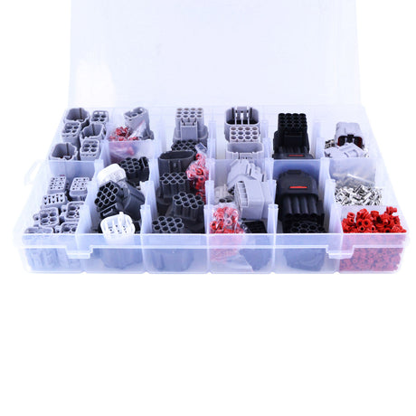 Photo of 186 Pieces Connector Kit Replacement for Sumitomo 6-Way / 10-Way / 12-Way / 16-Way Connectors by RM STATOR - Premium for UTVs / Side by Sides