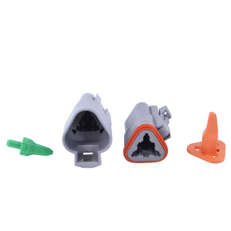 Photo of 186 pcs Connector Kit Deutsch Replacement for TE Connectivity Deutsch 2-Way / 3-Way / 4-Way / 6-Way DT Series by RM STATOR - Premium for UTVs / Side by Sides