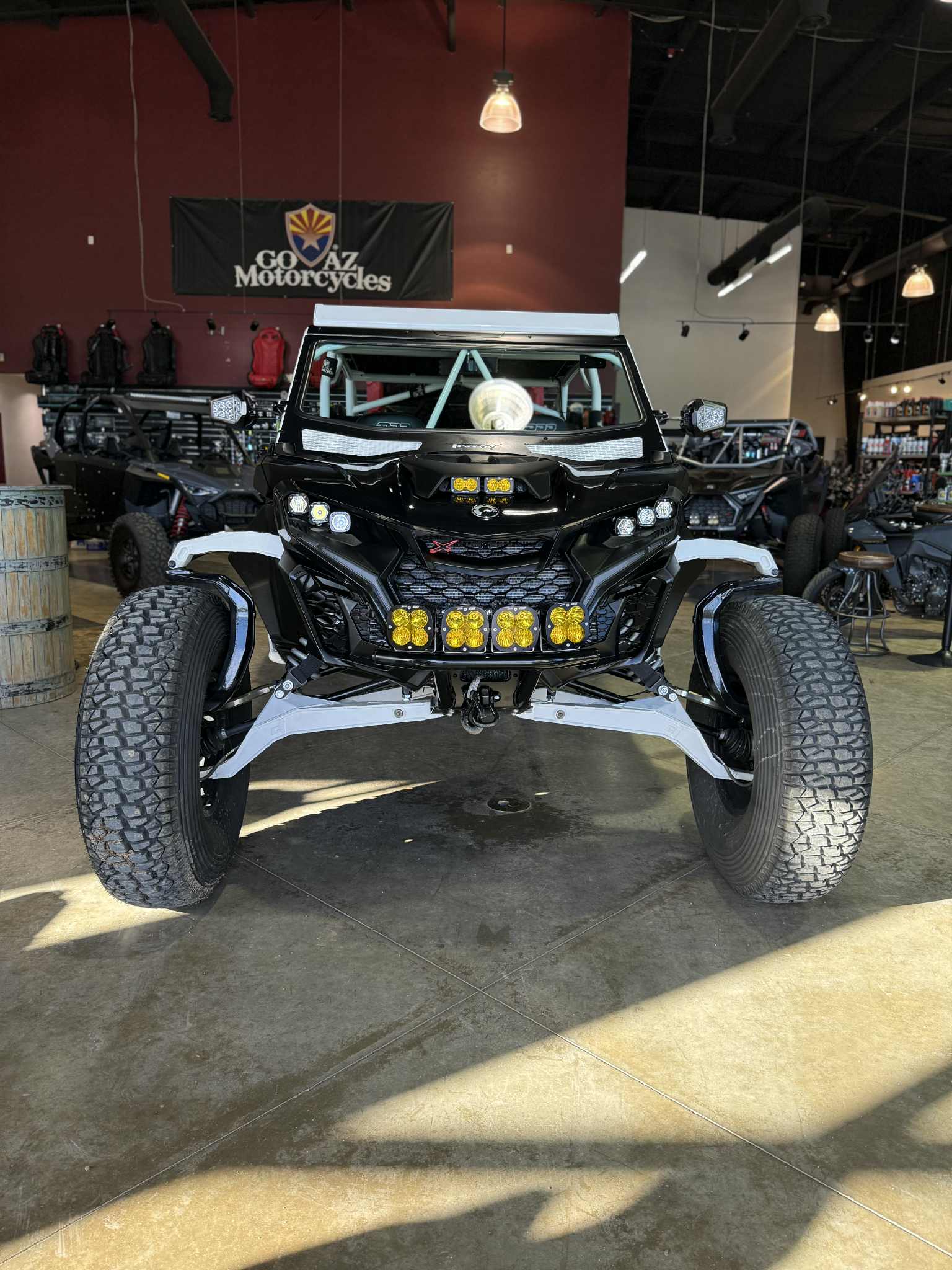 Photo of Maverick R Trail High Clearance Lower A Arms by CT Race Worx - Premium Suspension for UTVs / Side by Sides