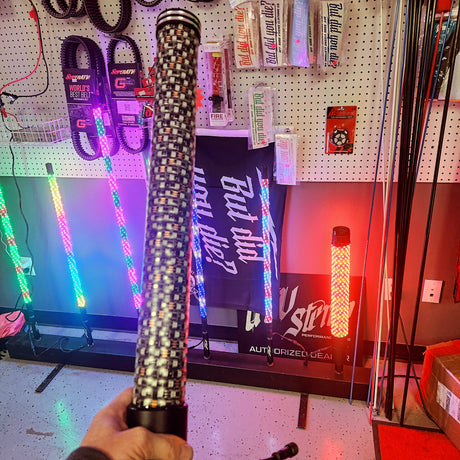 Photo of Fatty LED Light Whips (Pair) by R1 Industries - Premium LED Light Whips & Rock Lights for UTVs / Side by Sides
