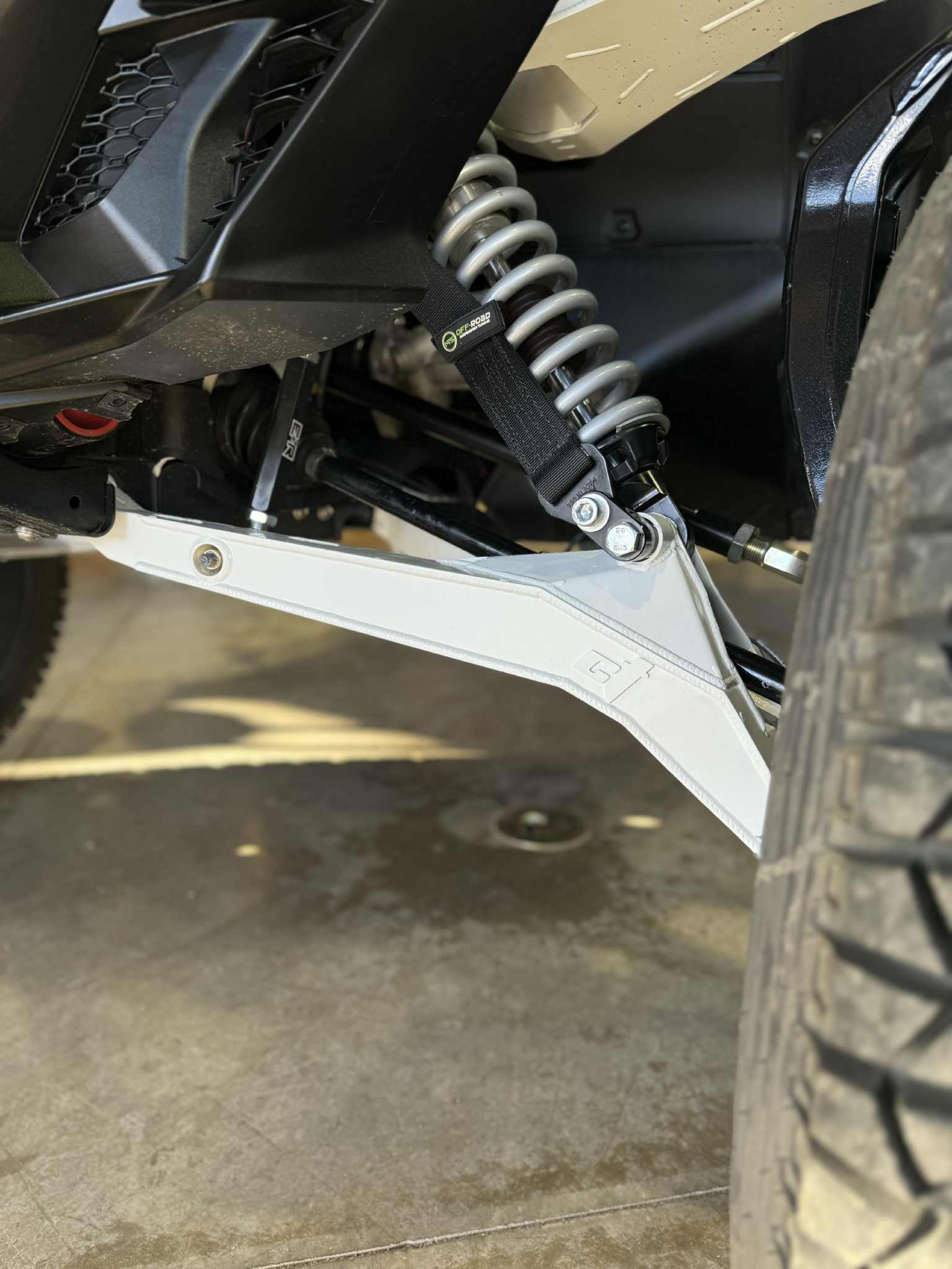 Photo of Maverick R Trail High Clearance Lower A Arms by CT Race Worx - Premium Suspension for UTVs / Side by Sides