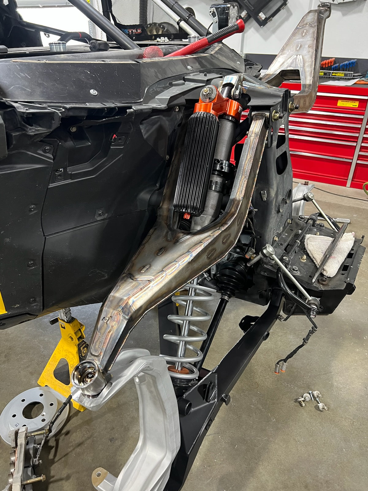 Photo of Maverick R Pro Desert Chromoly Upper A Arms by CT Race Worx - Premium Suspension for UTVs / Side by Sides