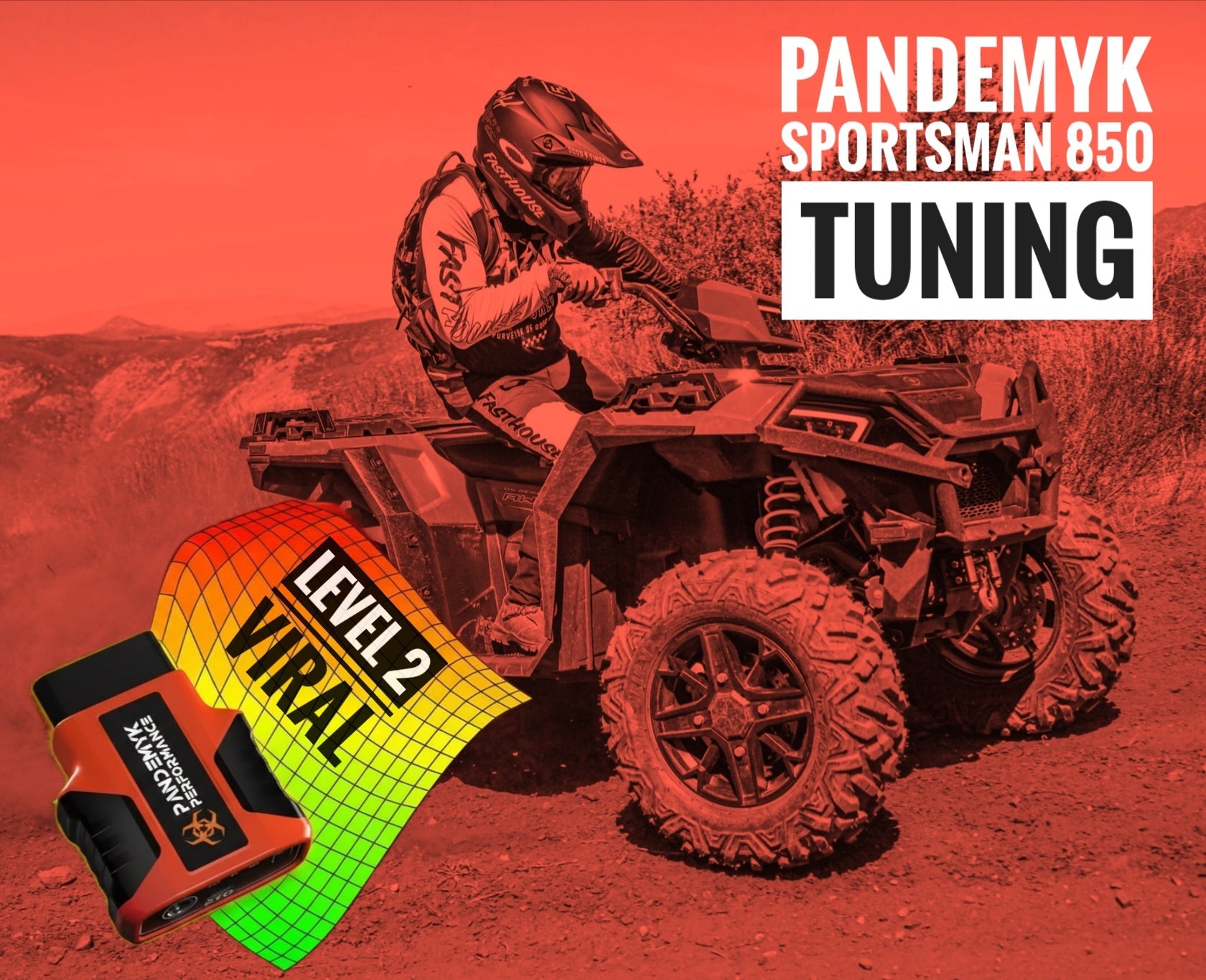 2013-2026 Pandemyk Performance Polaris Sportsman 850 Tune (All Models)