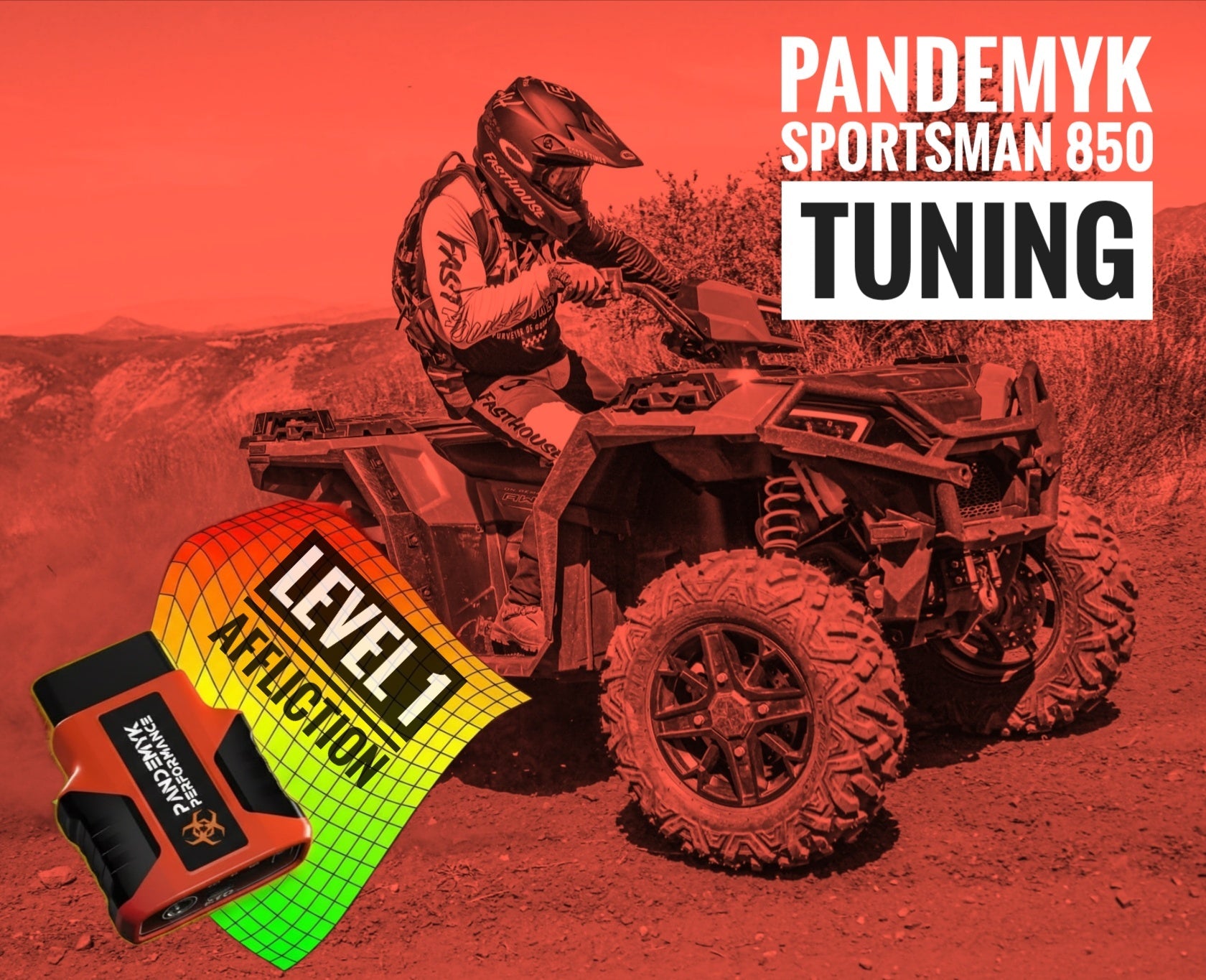 2013-2026 Pandemyk Performance Polaris Sportsman 850 Tune (All Models)