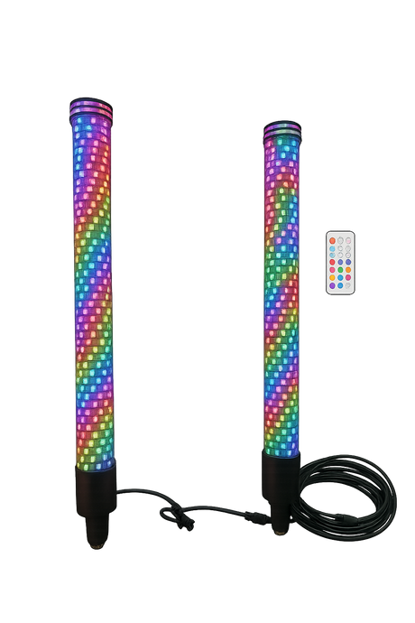 Photo of Fatty LED Light Whips (Pair) by R1 Industries - Premium LED Light Whips & Rock Lights for UTVs / Side by Sides