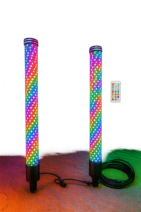 Photo of Fatty LED Light Whips (Pair) by R1 Industries - Premium LED Light Whips & Rock Lights for UTVs / Side by Sides