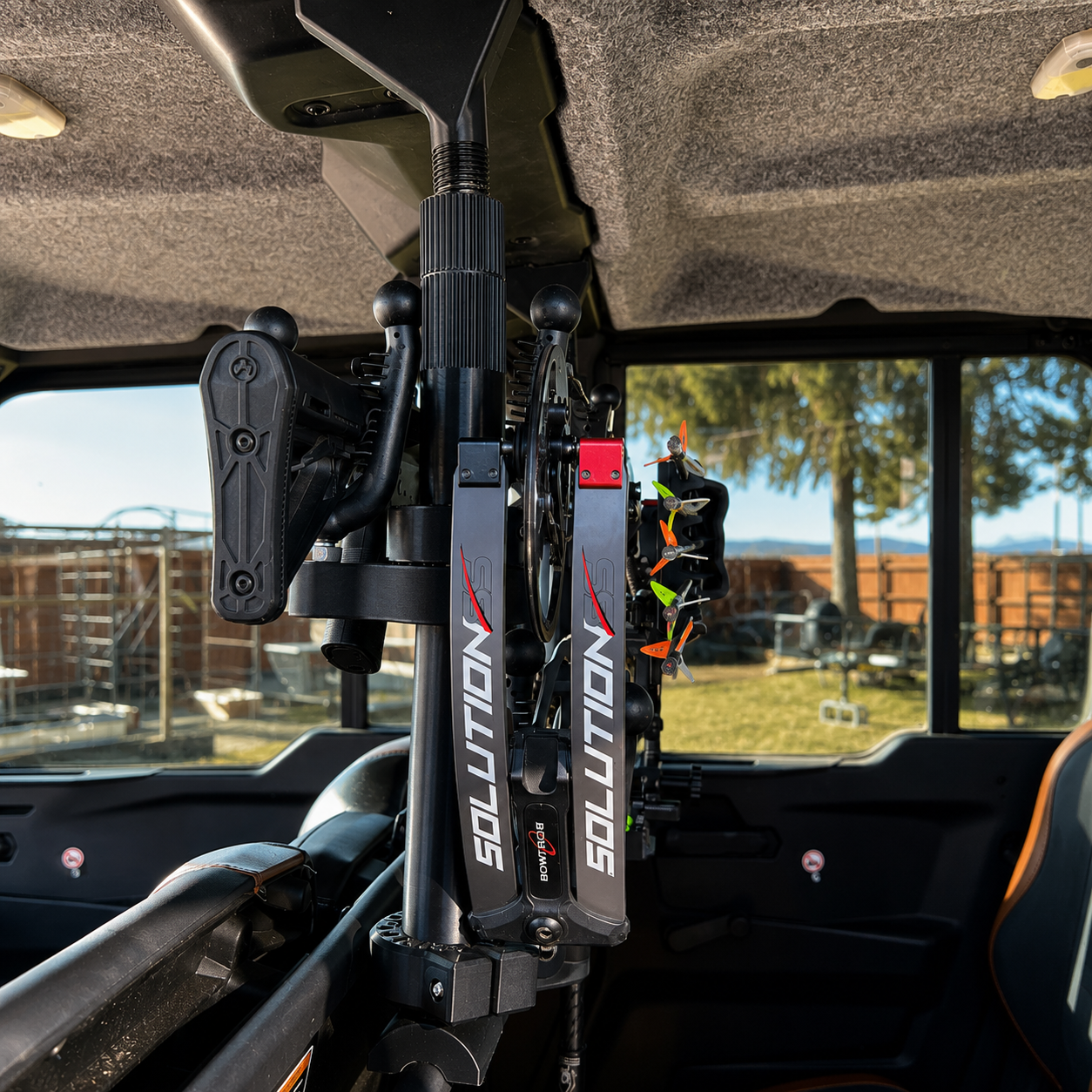 Can-Am Defender Max Limited Longhorn Edition 1000 6-Seat | Rifle, Bow & Fishing Pole Rack | 2–3 Place