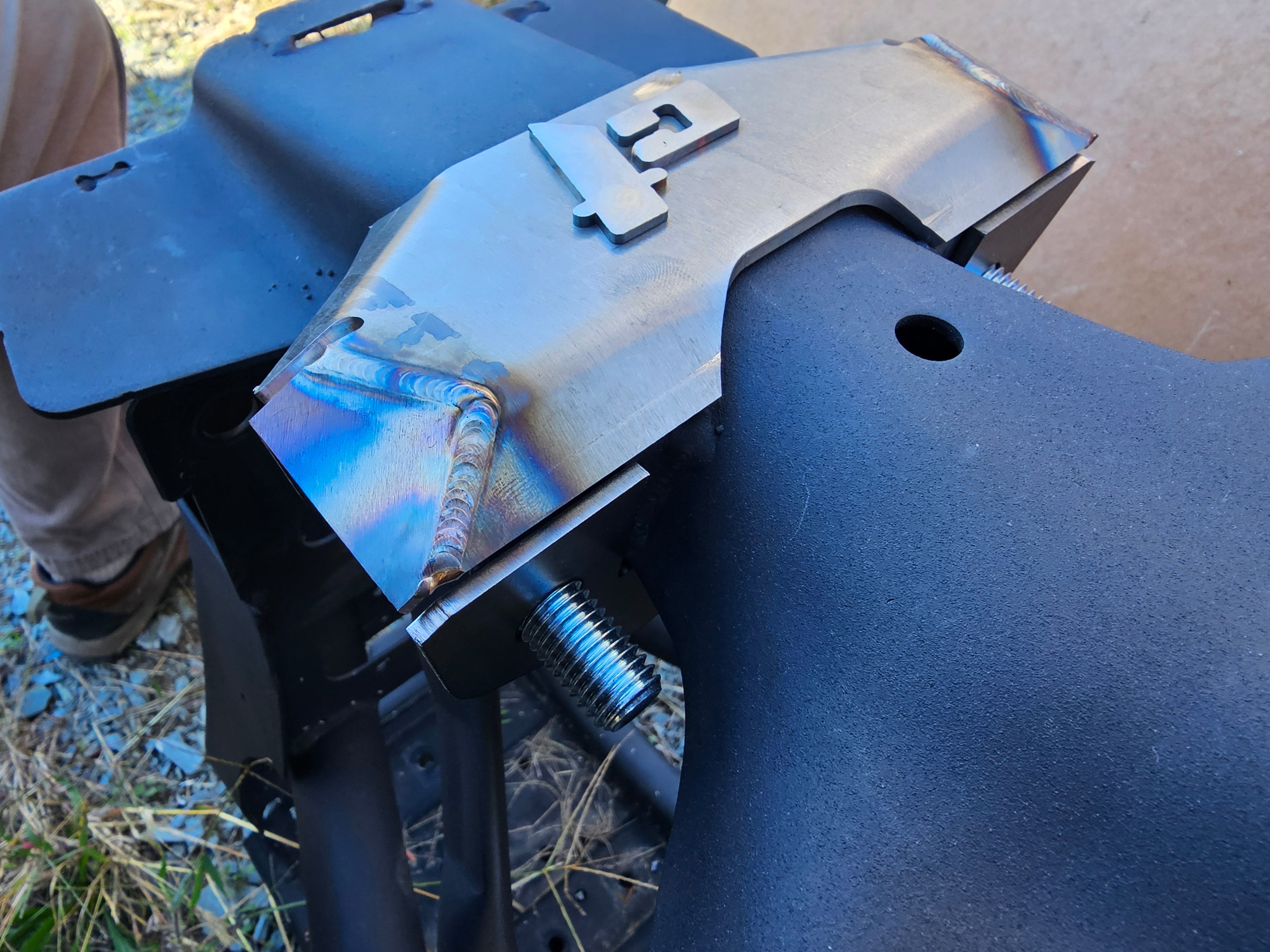 Photo of Maverick R Weld On Front Shock Brace by CT Race Worx - Premium Frame and Chassis for UTVs / Side by Sides