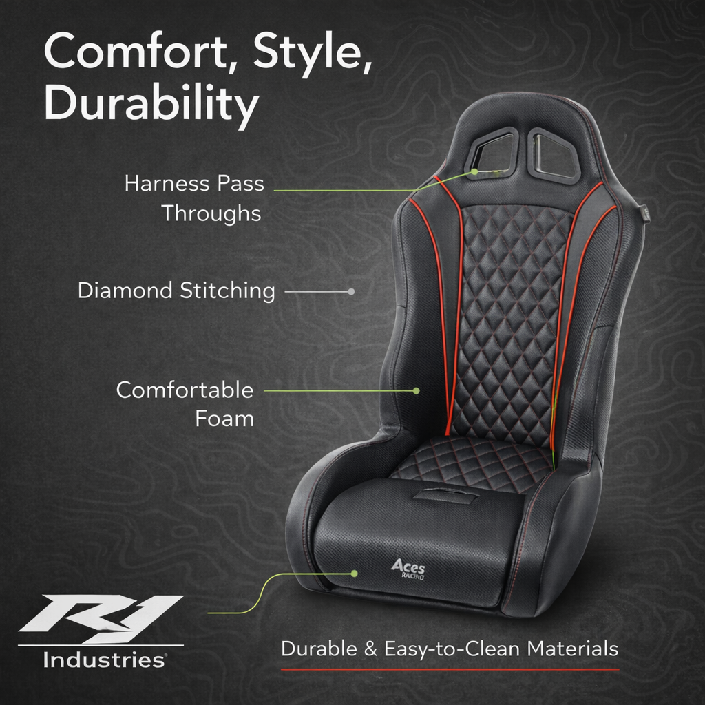 Aces Racing Daytona UTV Suspension Seats