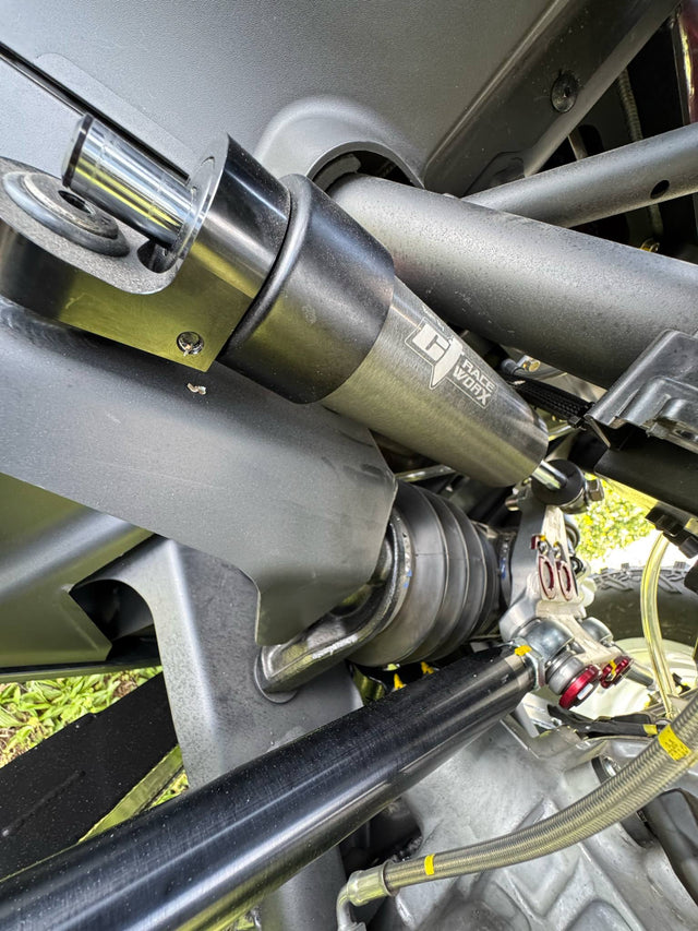 Photo of Maverick R Steering Dampener Assembly by CT Race Worx - Premium Steering for UTVs / Side by Sides