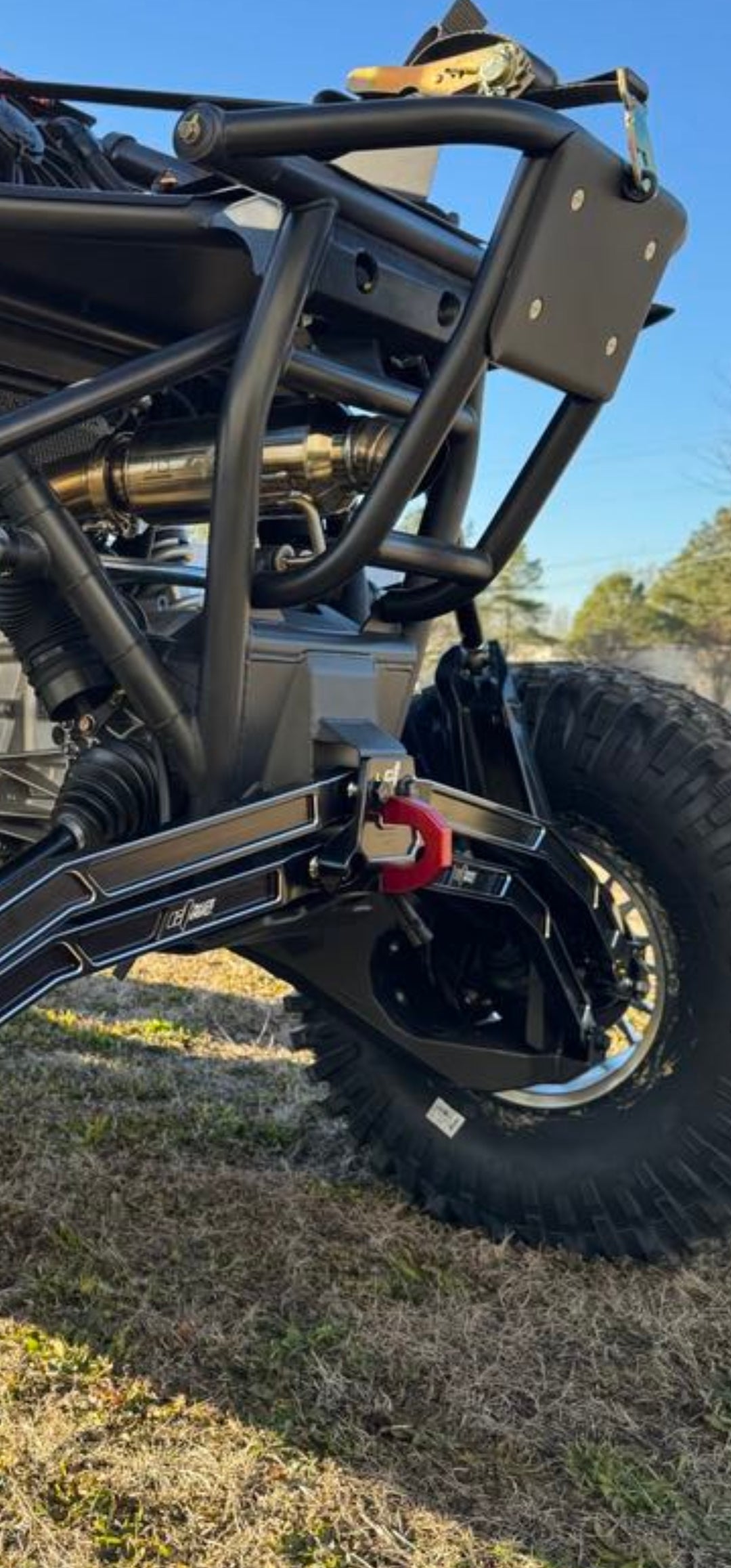 Photo of Maverick R Tow Plate by CT Race Worx - Premium Frame and Chassis for UTVs / Side by Sides