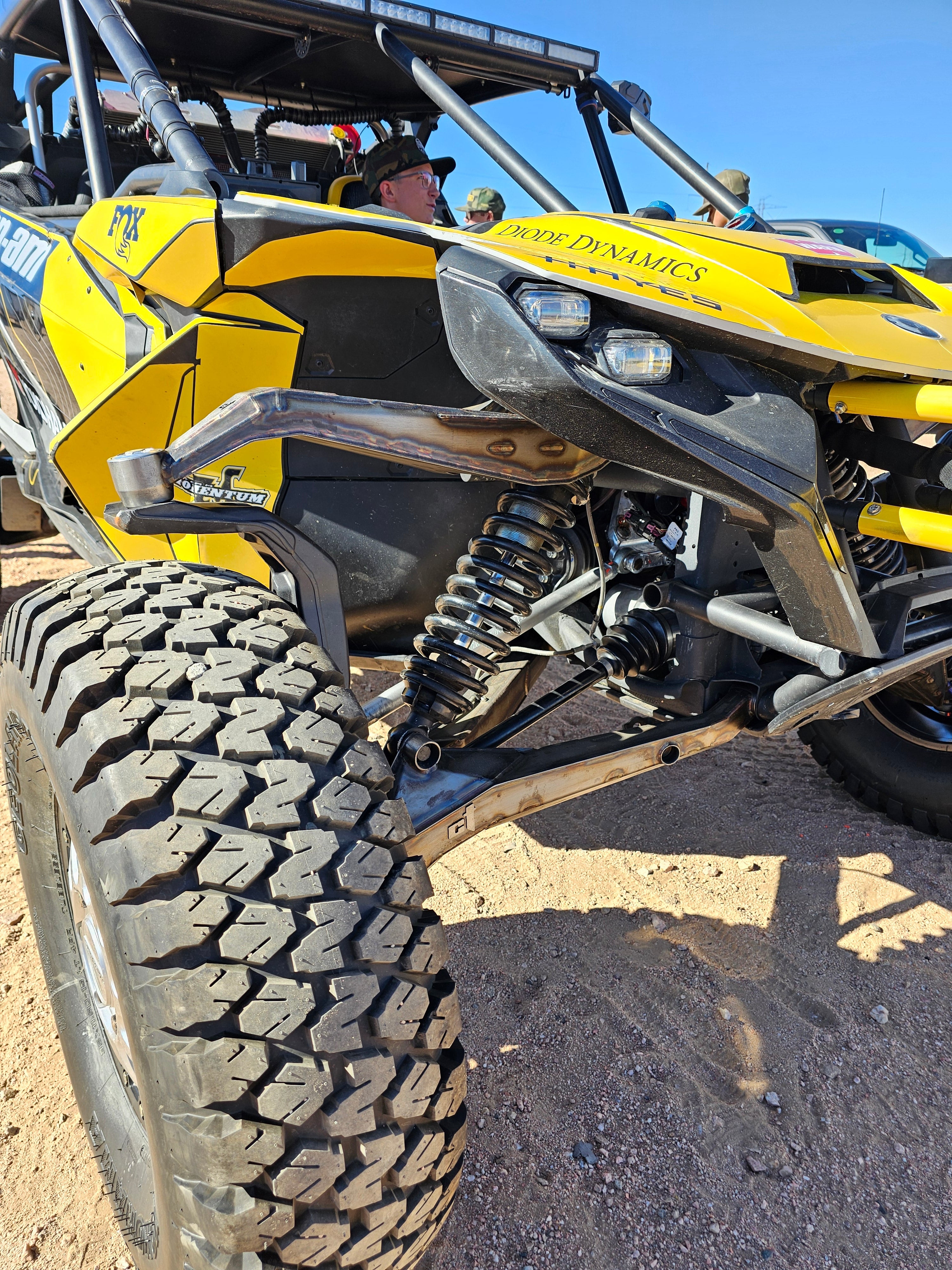Photo of Maverick R Pro Desert Chromoly Upper A Arms by CT Race Worx - Premium Suspension for UTVs / Side by Sides
