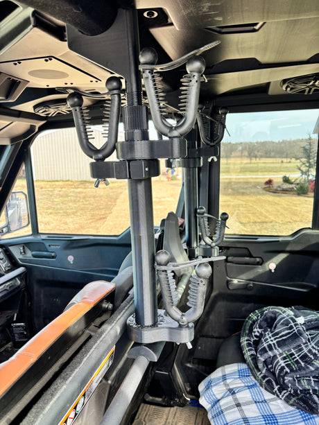 Can-Am Defender Max Limited Lonestar Edition 1000 6-Seat Rifle, Bow & Fishing Pole Rack