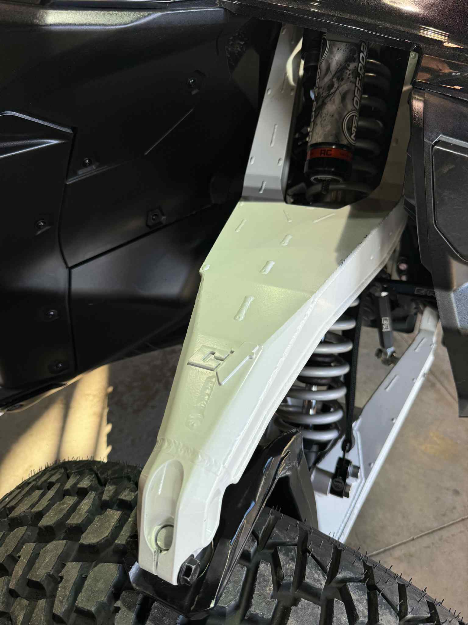 Photo of Maverick R Pro Rock Upper A Arms by CT Race Worx - Premium Suspension for UTVs / Side by Sides