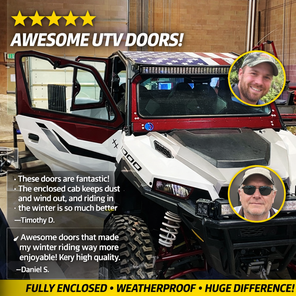 Dirt Warrior The Vault Polaris General 4-Seat Cab Enclosure (2016+)