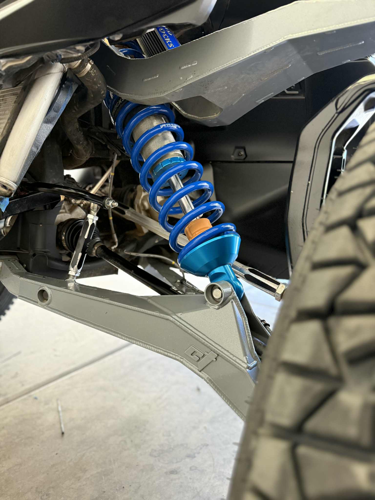 Photo of Maverick R Trail High Clearance Lower A Arms by CT Race Worx - Premium Suspension for UTVs / Side by Sides