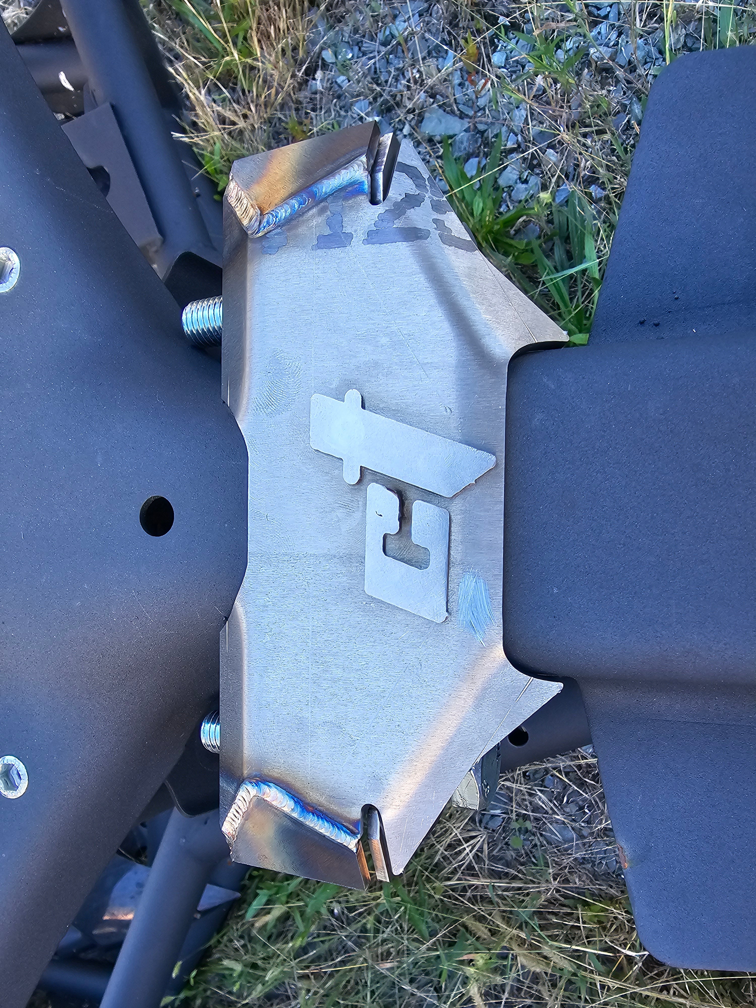 Photo of Maverick R Weld On Front Shock Brace by CT Race Worx - Premium Frame and Chassis for UTVs / Side by Sides