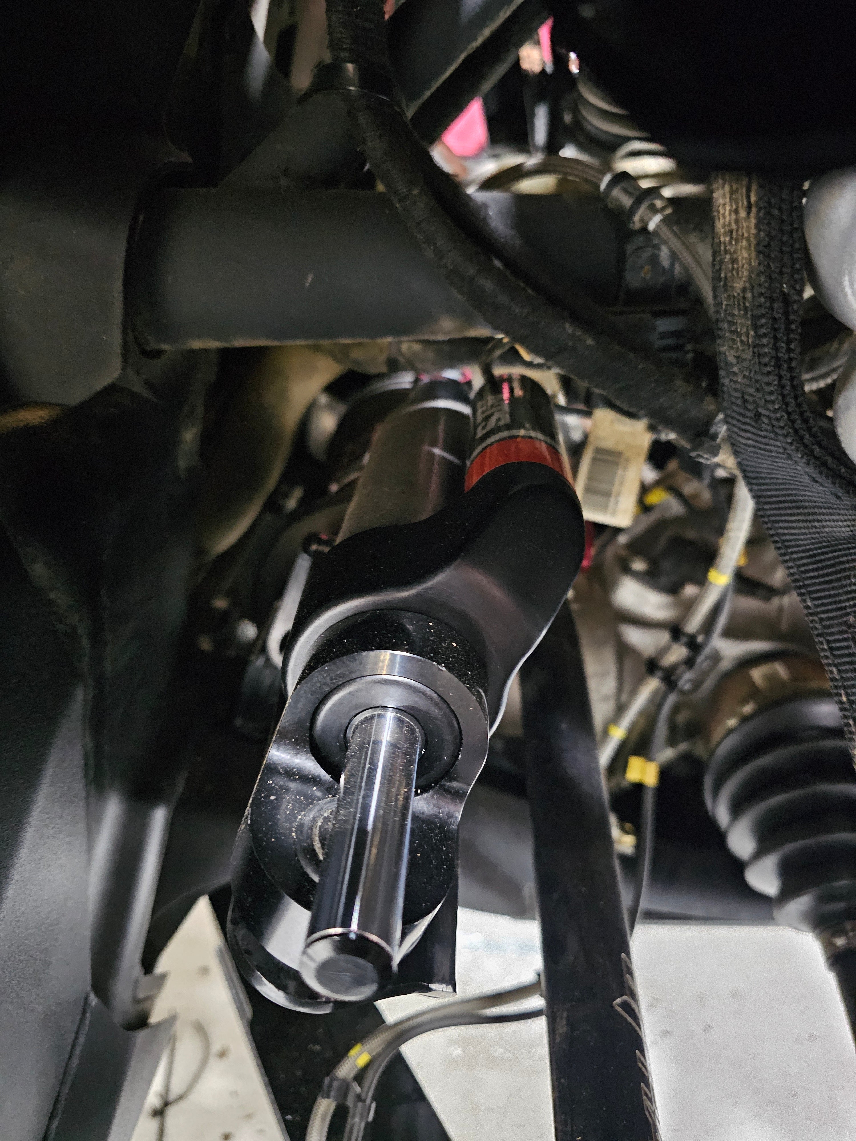 Photo of Maverick R Steering Dampener Assembly by CT Race Worx - Premium Steering for UTVs / Side by Sides