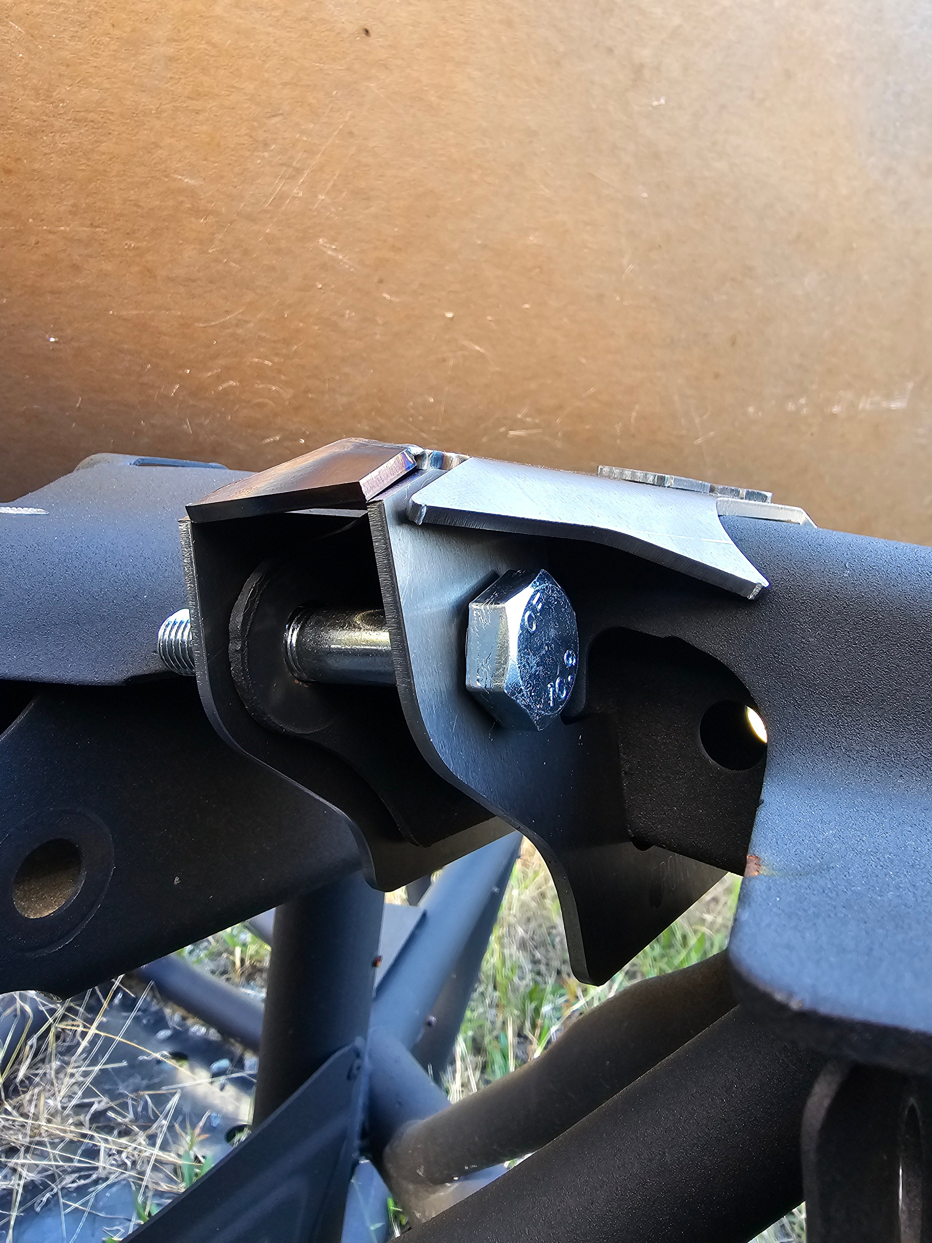 Photo of Maverick R Weld On Front Shock Brace by CT Race Worx - Premium Frame and Chassis for UTVs / Side by Sides