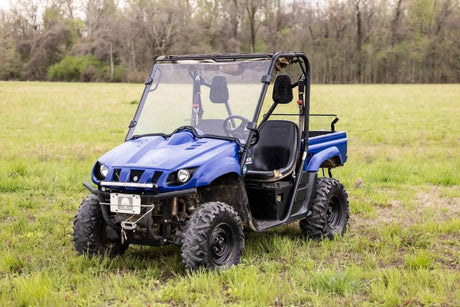 Photo of Rough Country Yamaha Rhino 450/660/700 Scratch Resistant Full Windshield by Rough Country - Premium for UTVs / Side by Sides