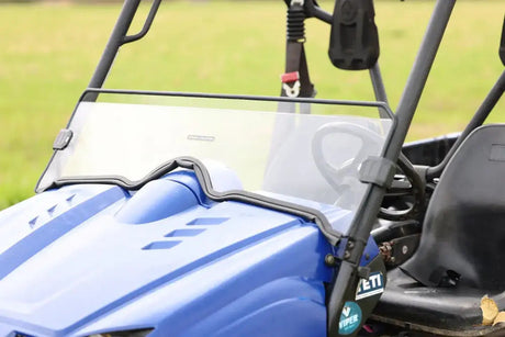 Photo of Rough Country Yamaha Rhino 450/660/700 Scratch Resistant Half Windshield by Rough Country - Premium for UTVs / Side by Sides