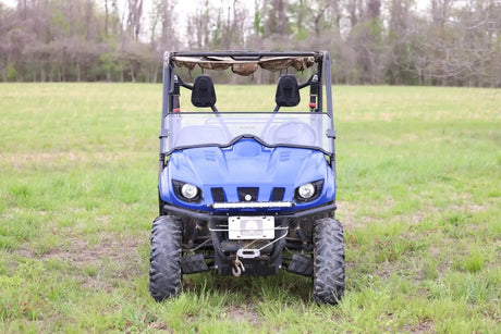 Photo of Rough Country Yamaha Rhino 450/660/700 Scratch Resistant Half Windshield by Rough Country - Premium for UTVs / Side by Sides