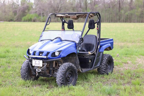 Photo of Rough Country Yamaha Rhino 450/660/700 Scratch Resistant Half Windshield by Rough Country - Premium for UTVs / Side by Sides