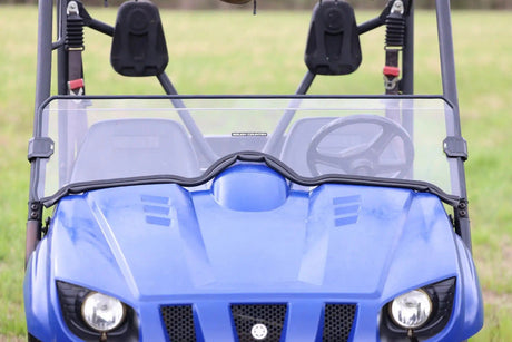 Photo of Rough Country Yamaha Rhino 450/660/700 Scratch Resistant Half Windshield by Rough Country - Premium for UTVs / Side by Sides