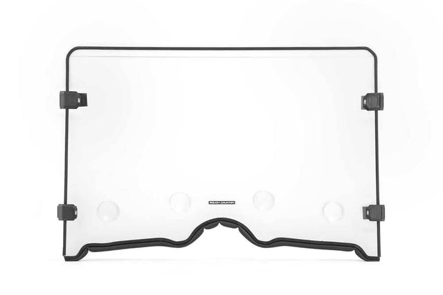 Photo of Rough Country Yamaha Rhino Scratch Resistant Vented Full Windshield by Rough Country - Premium for UTVs / Side by Sides
