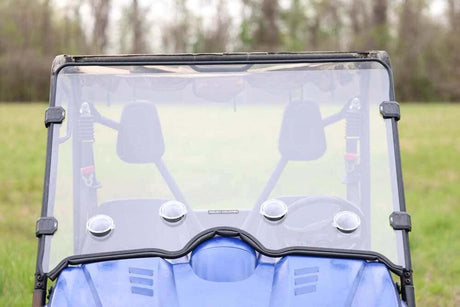 Photo of Rough Country Yamaha Rhino Scratch Resistant Vented Full Windshield by Rough Country - Premium for UTVs / Side by Sides