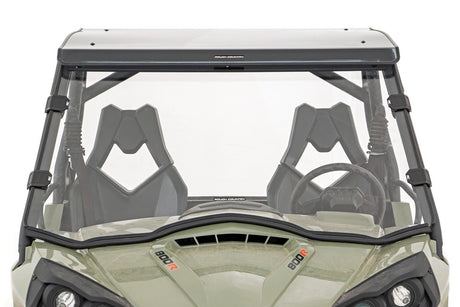 Photo of Rough Country Can-Am Commander 1000 Scratch Resistant Full Windshield by Rough Country - Premium for UTVs / Side by Sides