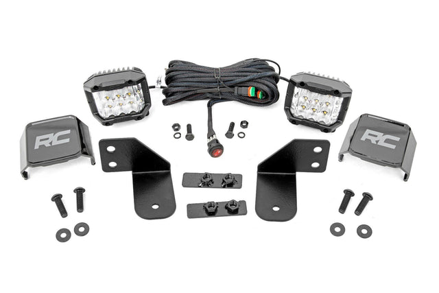 Photo of Rough Country Polaris Ranger 1000 Rear Facing 2"/3" LED Kit by Rough Country - Premium for UTVs / Side by Sides
