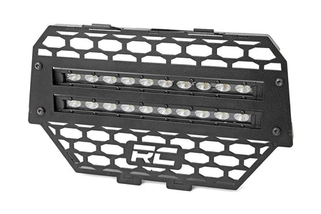 Photo of Rough Country Polaris RZR XP 1000 10" Black Slimline LED Pair Grille Kit by Rough Country - Premium for UTVs / Side by Sides