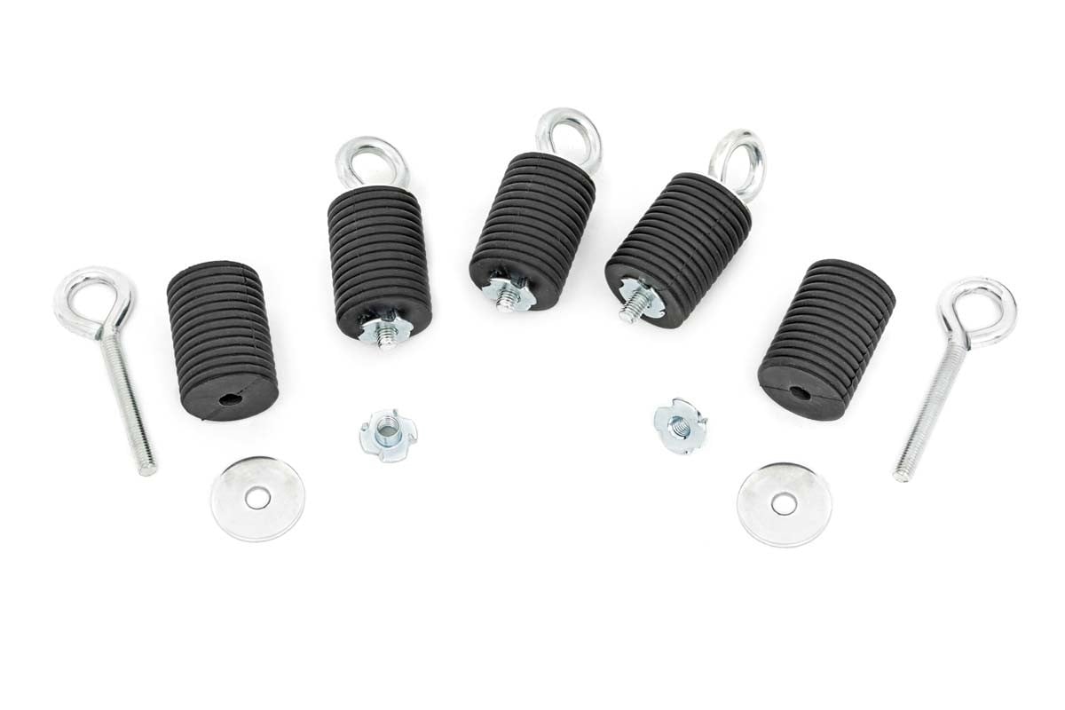 Photo of Rough Country aPolaris Ranger 1000 XP 1-7/16" Bed Tie Down Kit - 5PCS by Rough Country - Premium for UTVs / Side by Sides