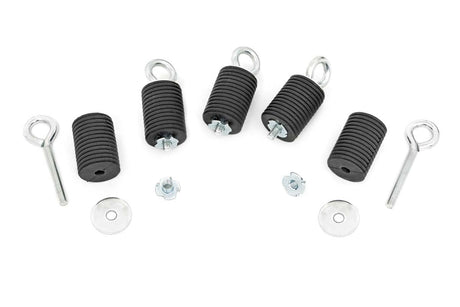 Photo of Rough Country aPolaris Ranger 1000 XP 1-7/16" Bed Tie Down Kit - 5PCS by Rough Country - Premium for UTVs / Side by Sides