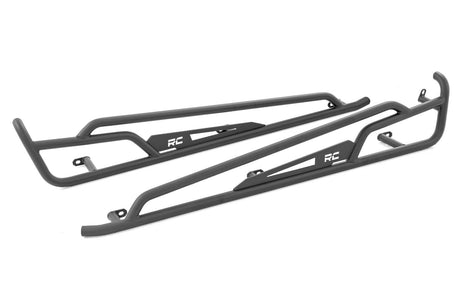 Photo of Rough Country Polaris RZR Turbo S 4 Seat Rock Slider Kit by Rough Country - Premium for UTVs / Side by Sides