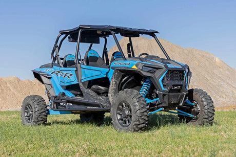 Photo of Rough Country Polaris RZR Turbo S 4 Seat Rock Slider Kit by Rough Country - Premium for UTVs / Side by Sides