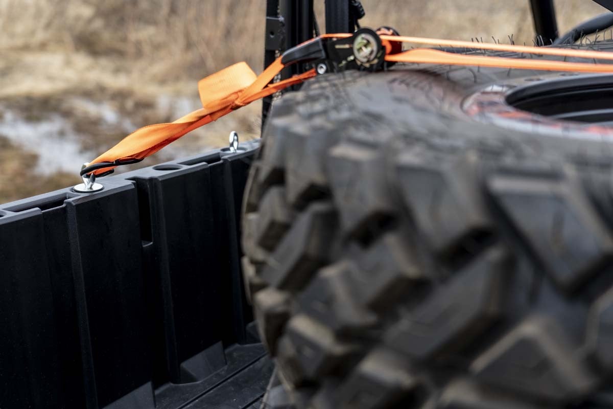 Photo of Rough Country Polaris RZR XP 1000 1" Bed Tie Down Kit - 5PCS by Rough Country - Premium for UTVs / Side by Sides