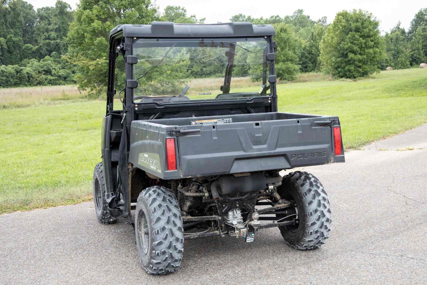 Photo of Rough Country Polaris Ranger 500 Mid Size Scratch Resistant Rear Cab Panel by Rough Country - Premium for UTVs / Side by Sides