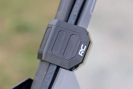 Photo of Rough Country Can-Am Defender HD 5/HD 8 Scratch Resistant Half Windshield by Rough Country - Premium for UTVs / Side by Sides