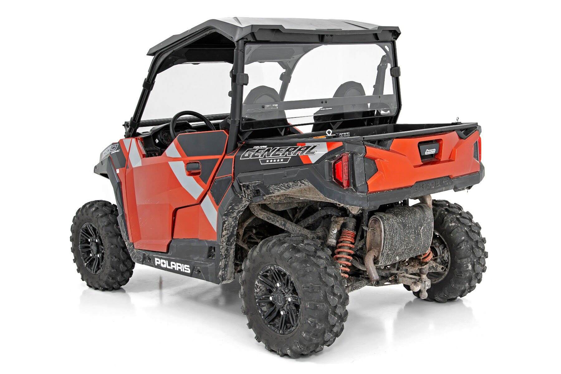 Photo of Rough Country Polaris General XP Rear Cab Panel by Rough Country - Premium for UTVs / Side by Sides