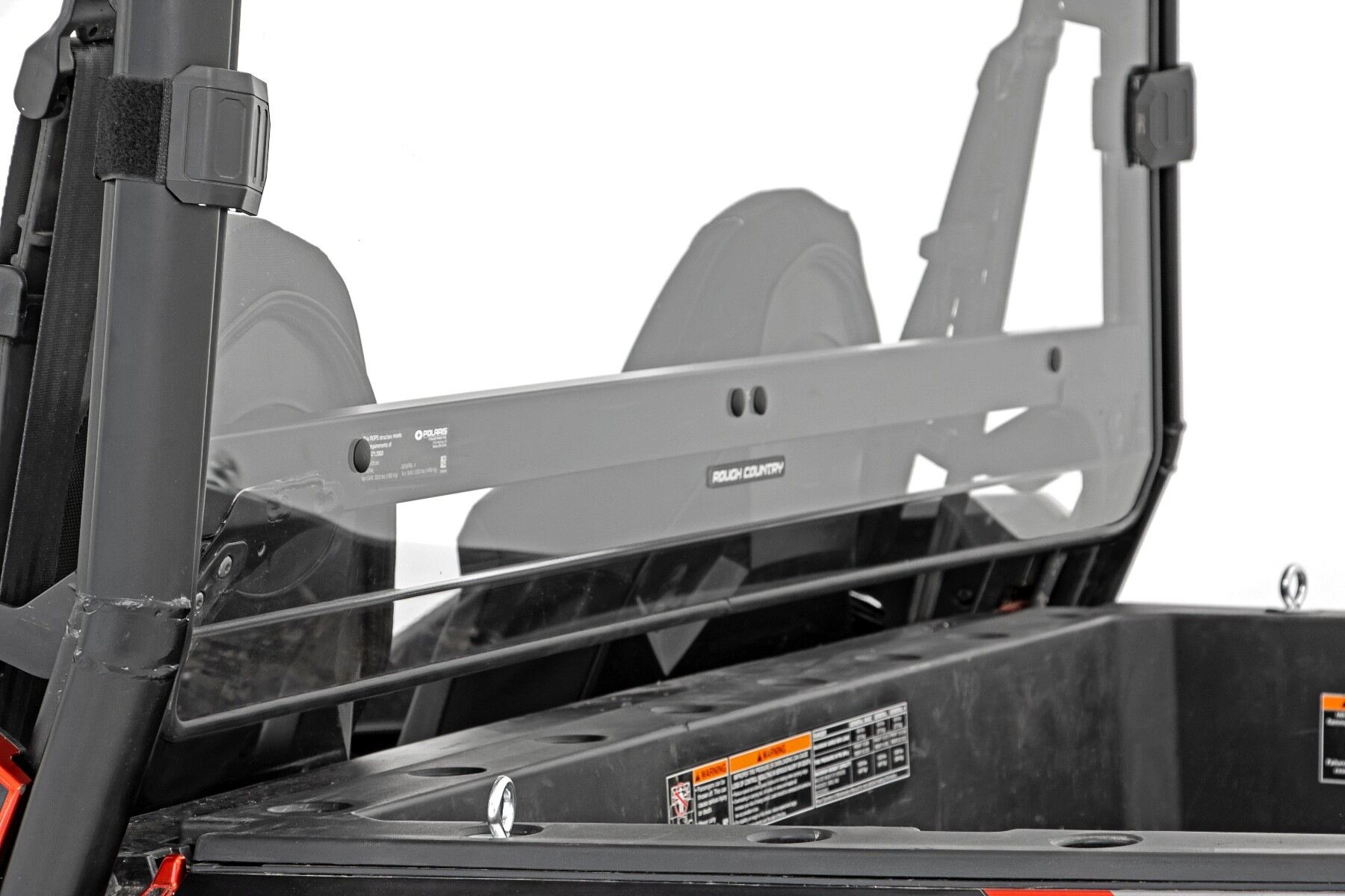 Photo of Rough Country Polaris General XP Rear Cab Panel by Rough Country - Premium for UTVs / Side by Sides