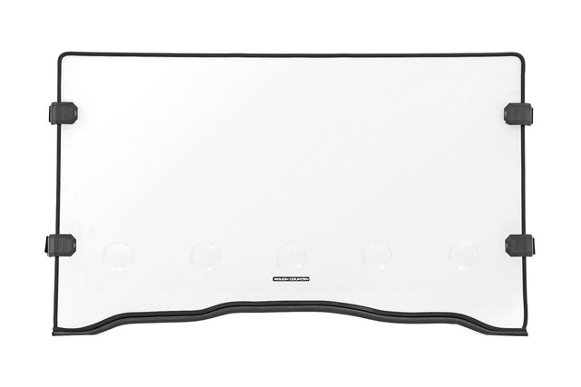 Photo of Rough Country Honda Pioneer 1000 Scratch Resistant Vented Full Windshield by Rough Country - Premium for UTVs / Side by Sides