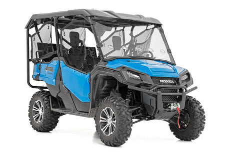 Photo of Rough Country Honda Pioneer 1000 Scratch Resistant Vented Full Windshield by Rough Country - Premium for UTVs / Side by Sides